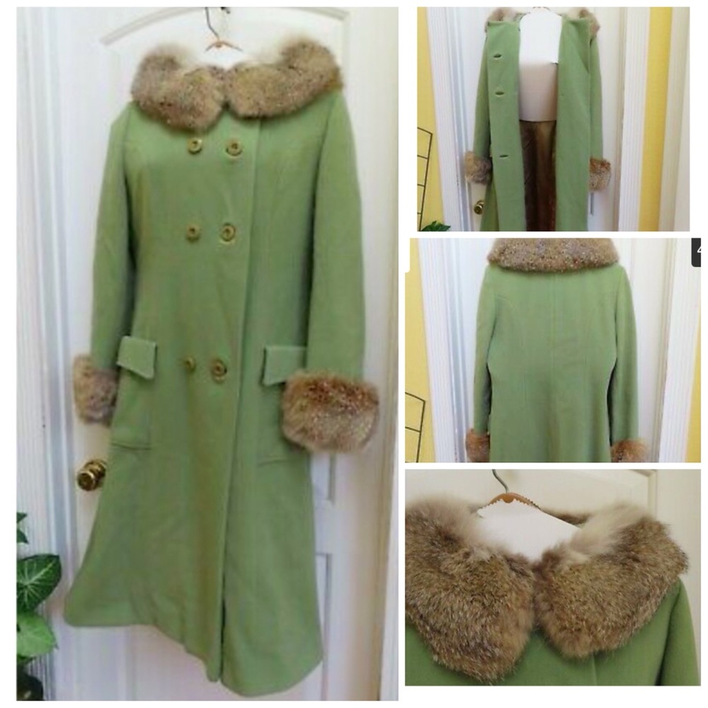 70s Glam Fur Coat
